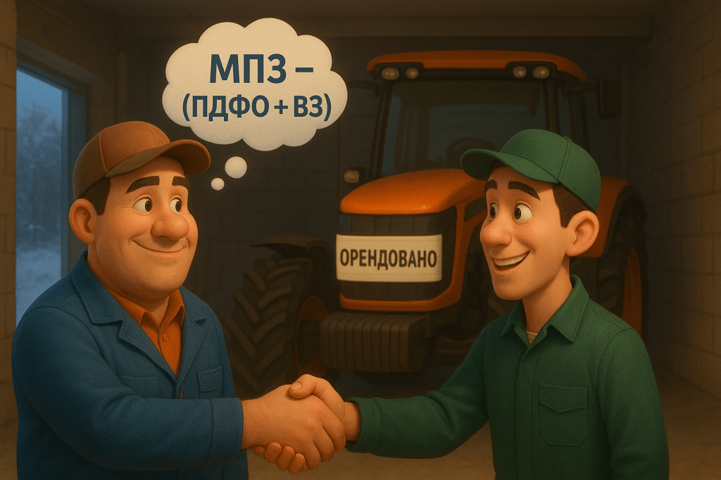🚜 Чи можна зарахувати ПДФО та ВЗ з доходів від оренди техніки і будівель у виконання МПЗ?